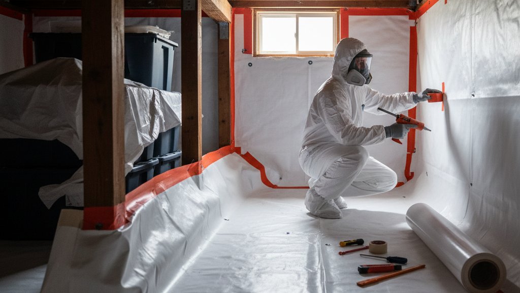 Crawl Space Encapsulation by Trinity Mold Removal